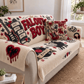 FOB Tufted Sofa Cover & Pillow Set NTKO