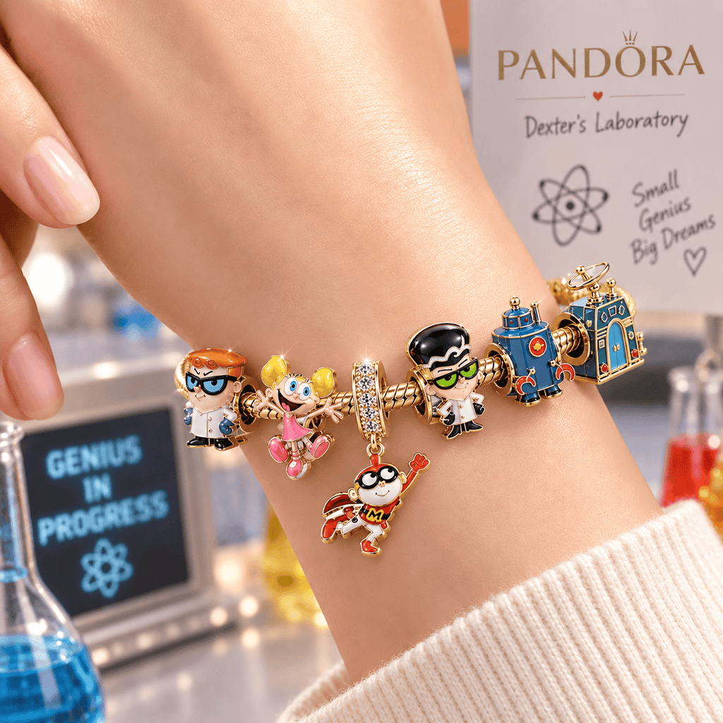 DEX Gold Charm Bracelet Set VTH