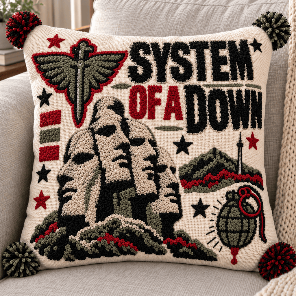 STD Tufted Sofa Cover & Pillow Set NTKO