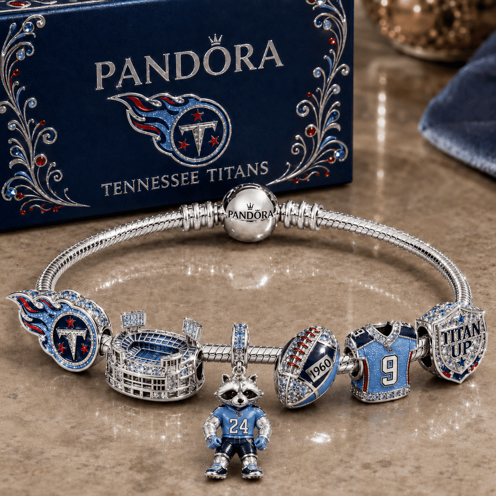 TNST Silver Charm Bracelet Set NTVA