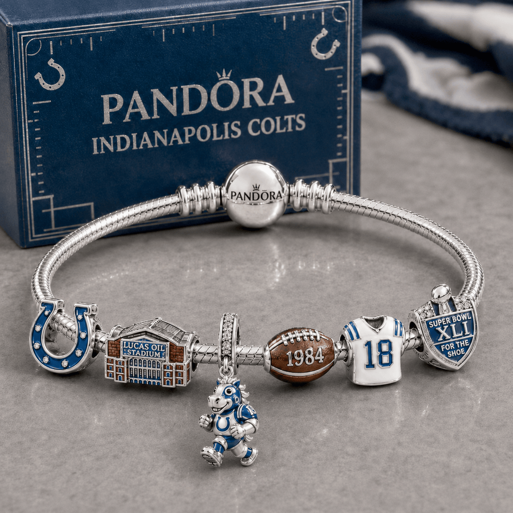 IDC Silver Charm Bracelet Set NTVA