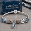 IDC Silver Charm Bracelet Set NTVA