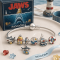 JAWS Silver Charm Bracelet Set HQH