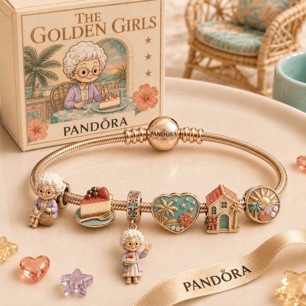TGG Silver Charm Bracelet Set HQH