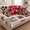 RHCP Tufted Sofa Cover & Pillow Set NTKO