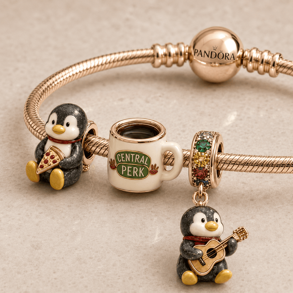 FRS Silver Charm Bracelet Set HQH