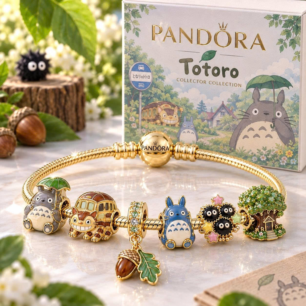 MNTO Gold Charm Bracelet Set VTH