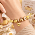 PPRR Gold Charm Bracelet Set VTH