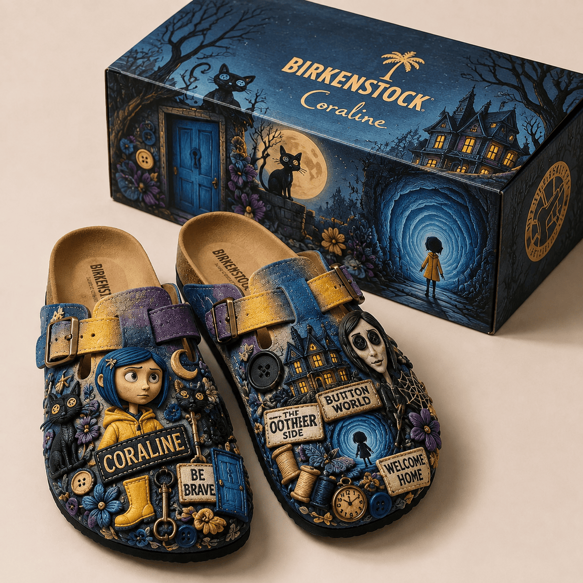 PREMIUM CRL MINK SUEDE CLOGS TTNL