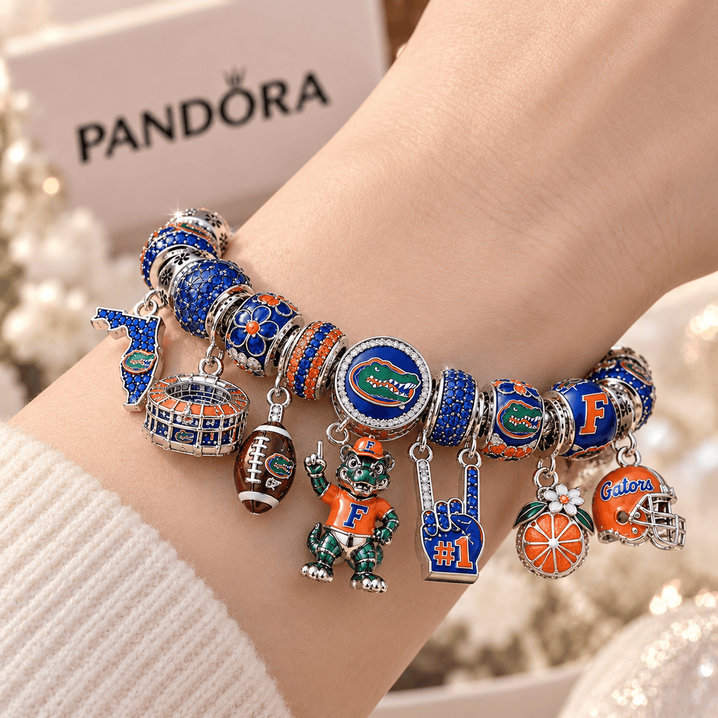FGT Silver Charm Bracelet Set NTTB