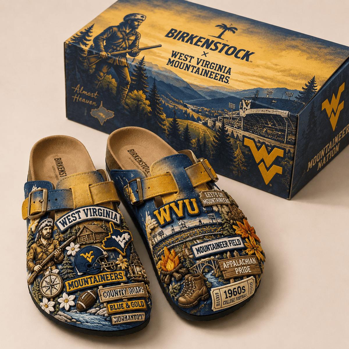 PREMIUM WVM MINK SUEDE CLOGS TTNL
