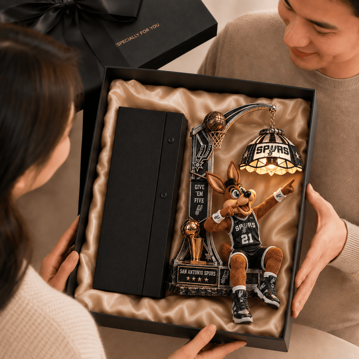 Premium SAS Bookshelf Figurines Lamp PDL