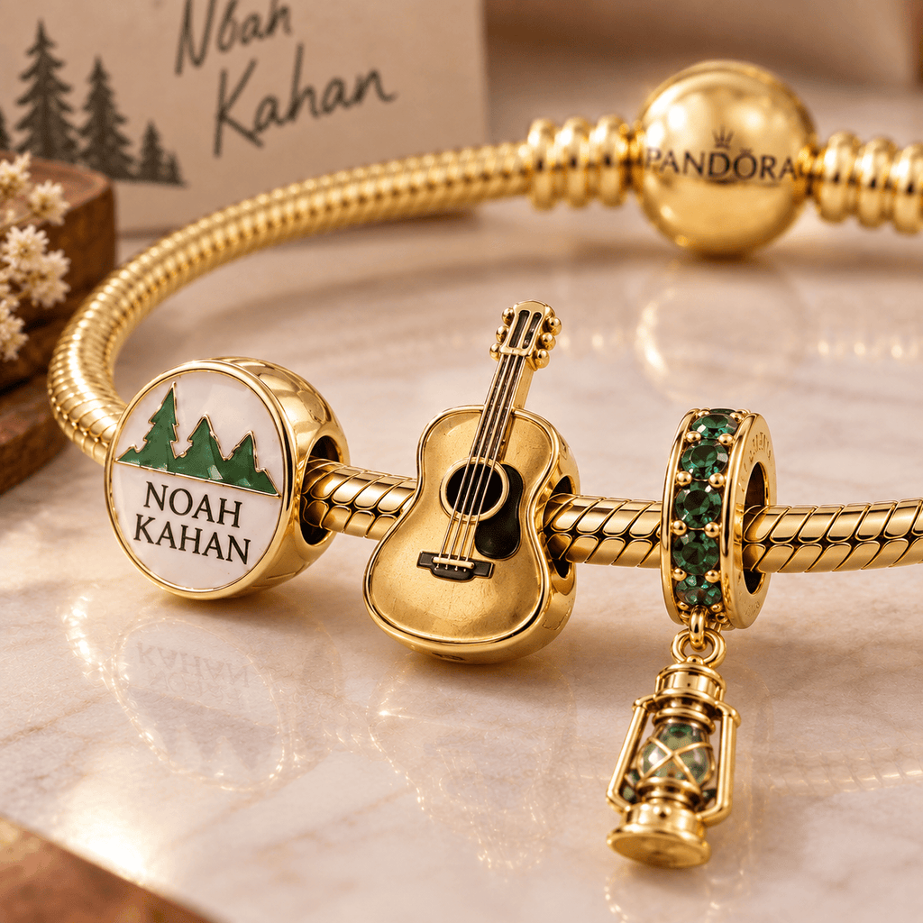 NKH Gold Charm Bracelet Set VTH