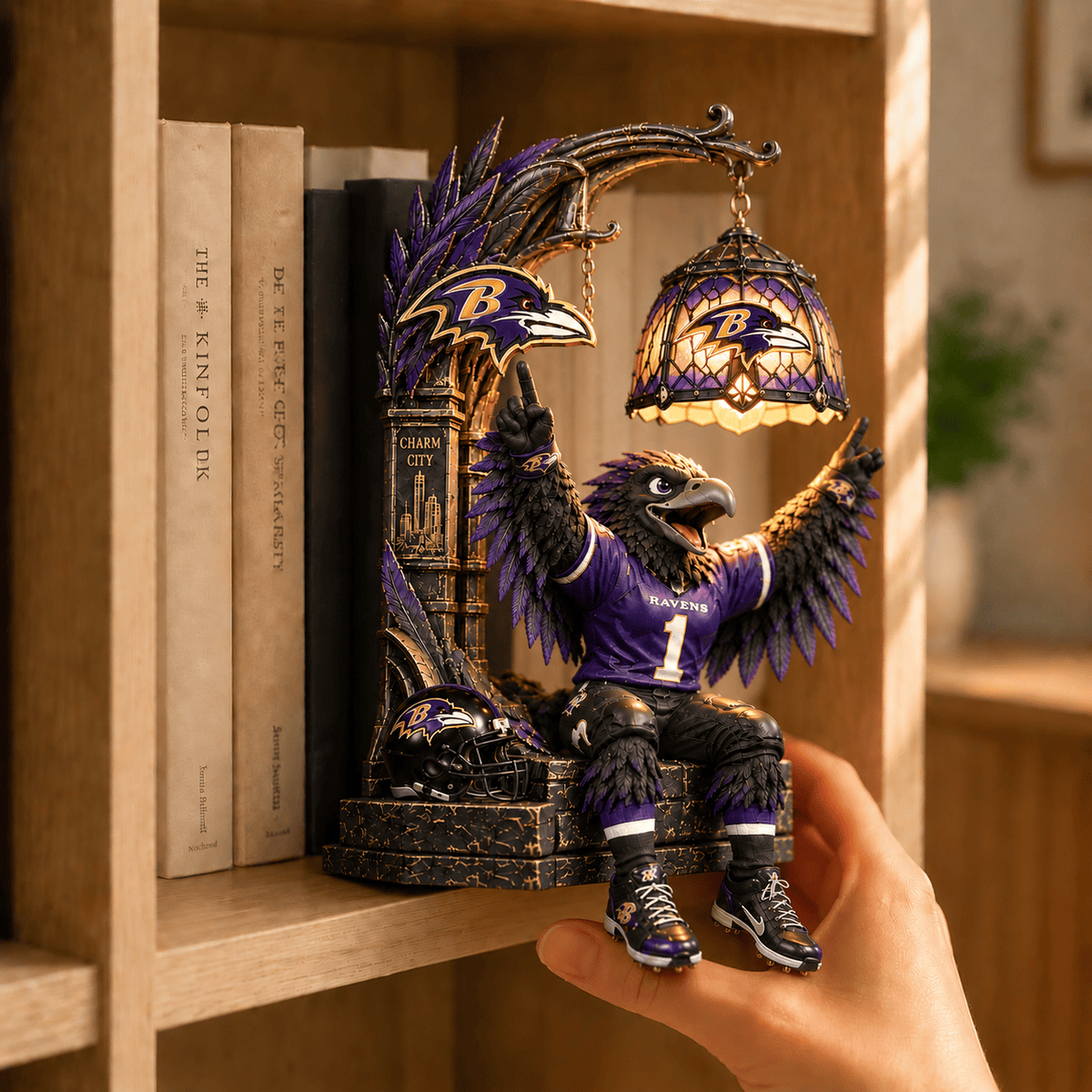 Premium BTR Bookshelf Figurines Lamp PDL