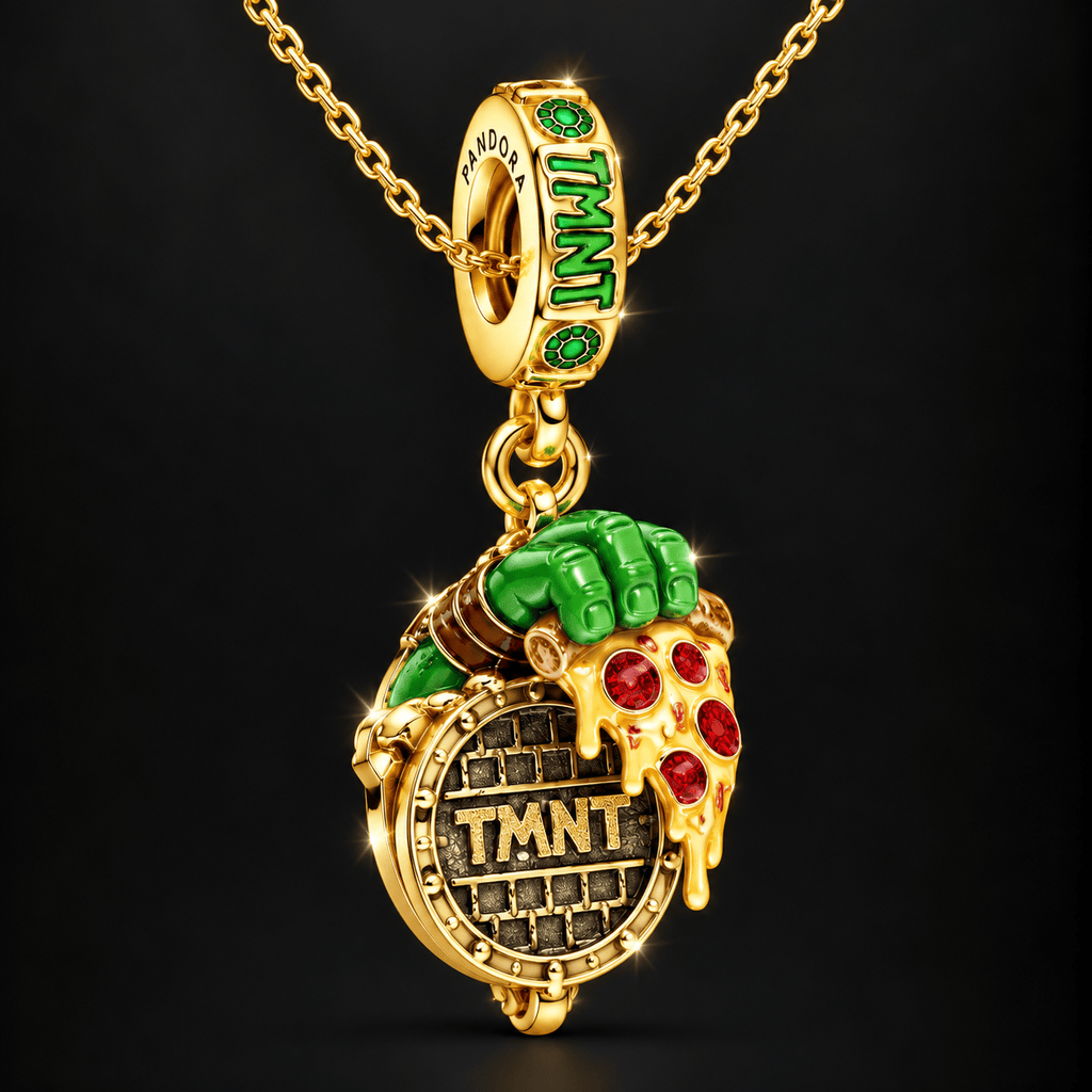 NJT Solid Gold Chain with Diamond Pendant BMD