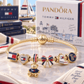 TMHFG Gold Charm Bracelet Set TTN