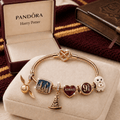 HRP Rose Gold Charm Bracelet Set TMH