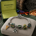 NJT Sliver Charm Bracelet Set TMH
