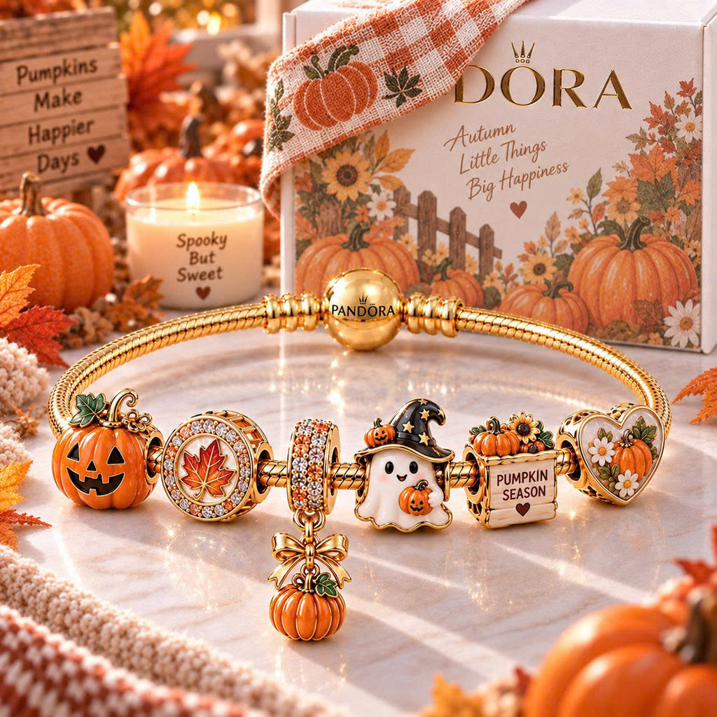 PPK Gold Charm Bracelet Set PTT