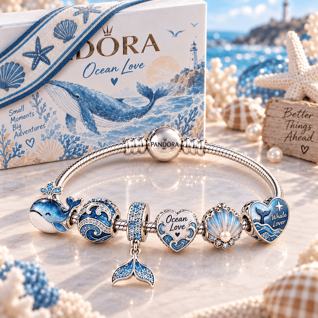 WHL Sliver Charm Bracelet Set PTT