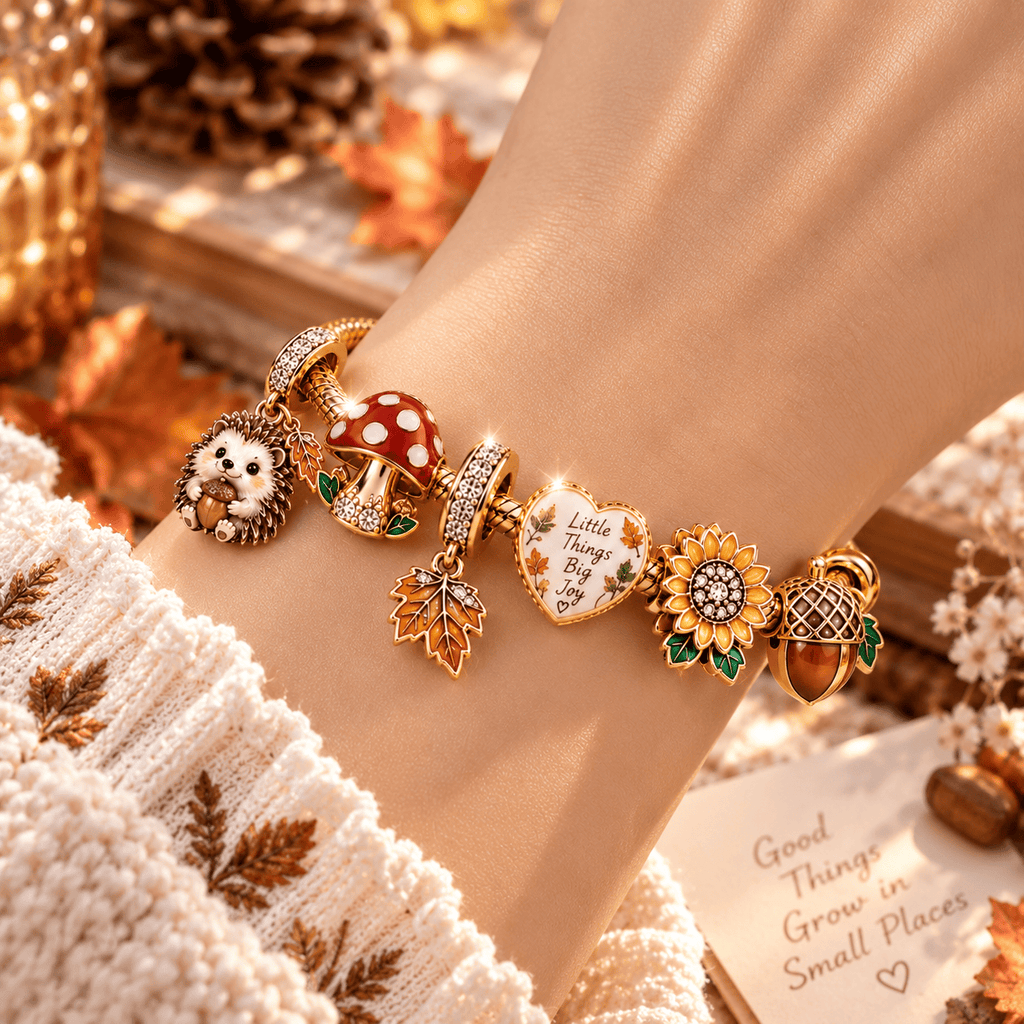 HDH Gold Charm Bracelet Set PTT