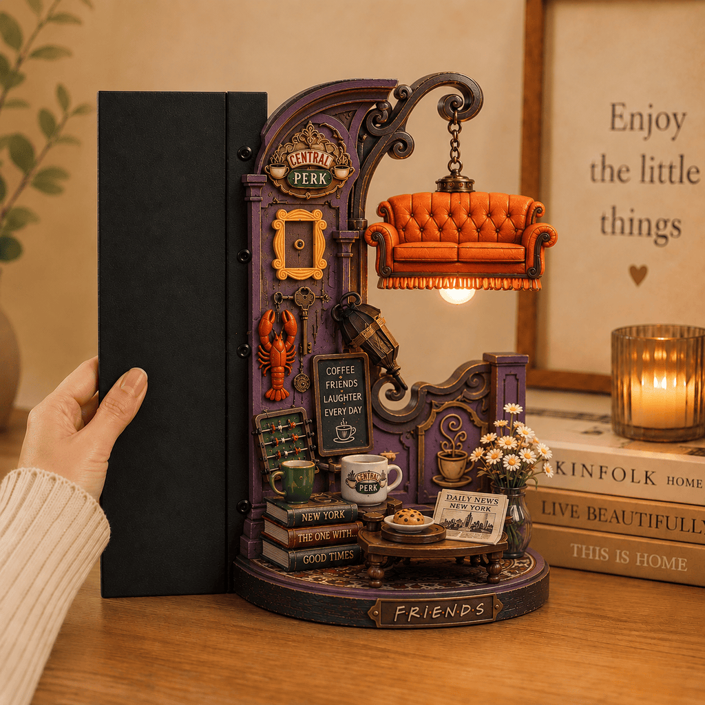 Premium FRS Bookshelf Figurines Lamp NTNA