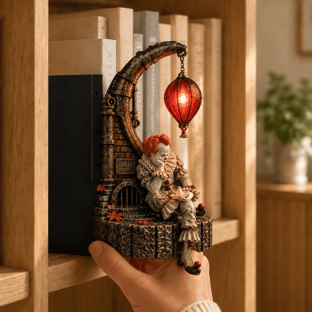 Premium PNW Bookshelf Figurines Lamp NTNA