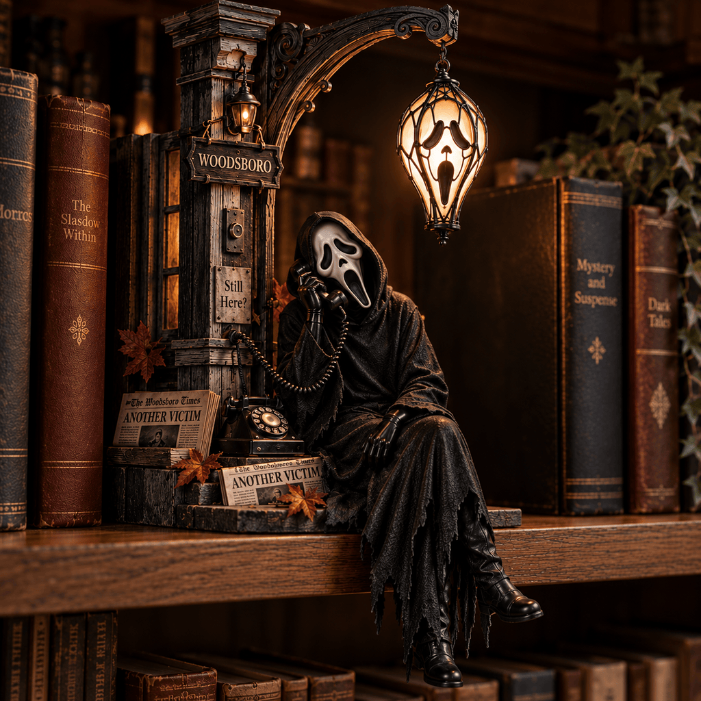 Premium SCRE Bookshelf Figurines Lamp NTNA