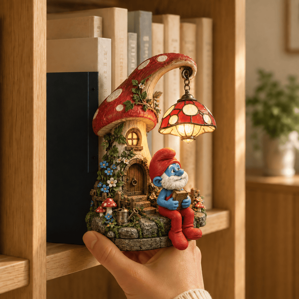 Premium TSM Bookshelf Figurines Lamp NTNA