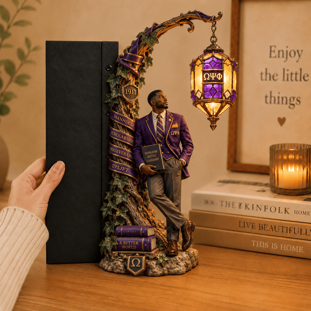 Premium OMPP Bookshelf Figurines Lamp NTNA