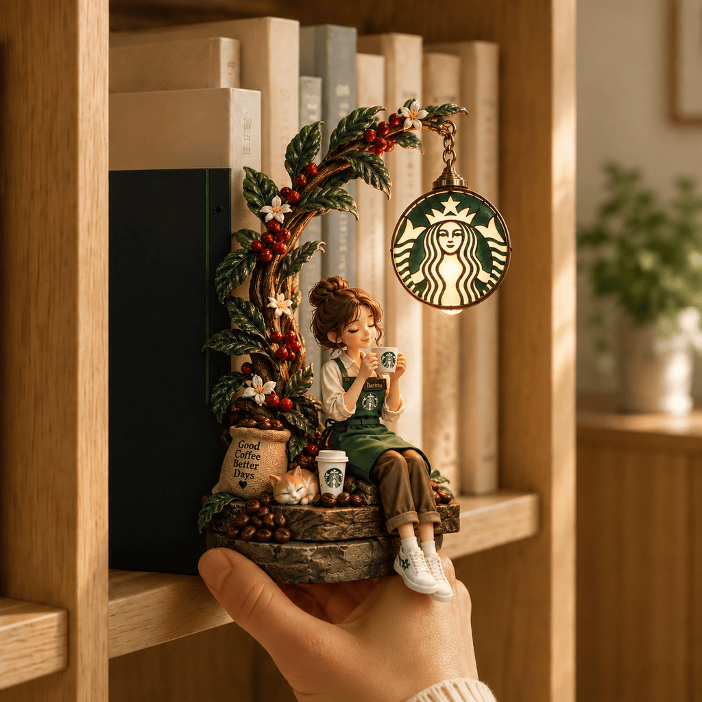 Premium STBK Bookshelf Figurines Lamp NTNA