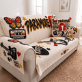 PRM Tufted Sofa Cover & Pillow Set NTKO