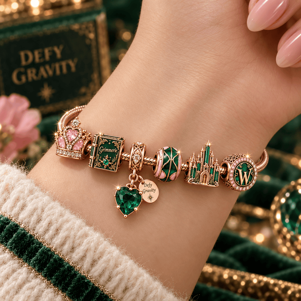 WCKD Gold Charm Bracelet Set PNPA