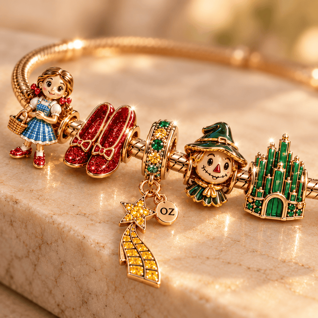 FRS Gold Charm Bracelet Set PNPA