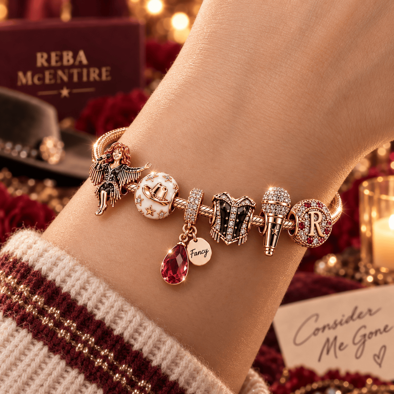 RME Gold Charm Bracelet Set PNPA