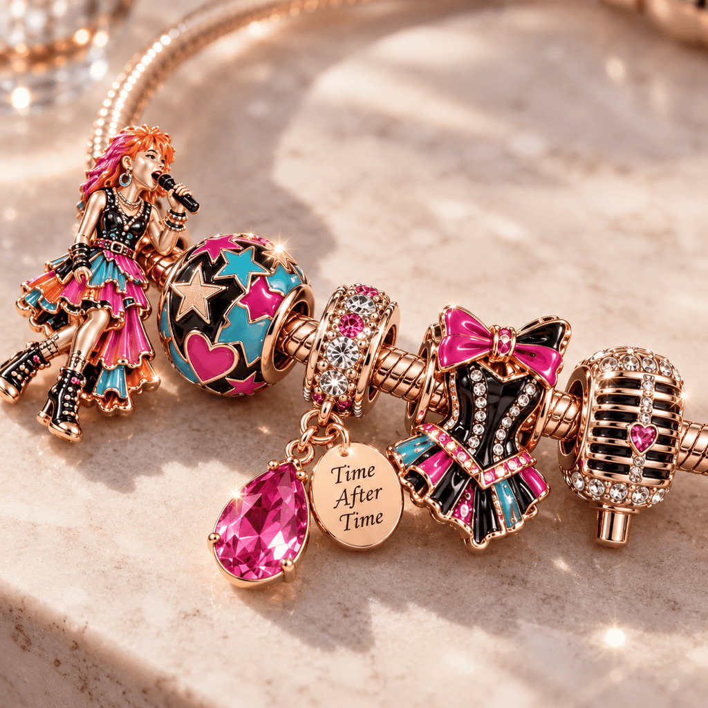 CDL Gold Charm Bracelet Set PNPA