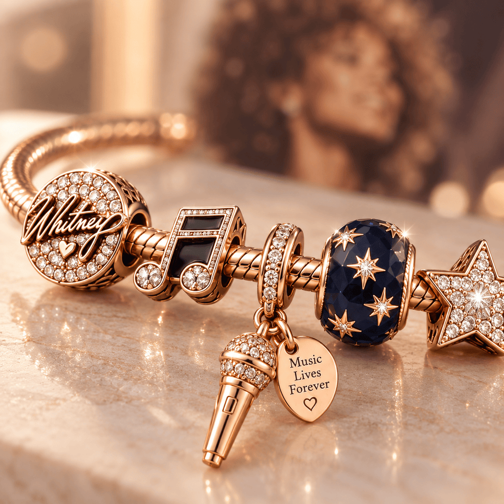 WNHT Gold Charm Bracelet Set PNPA