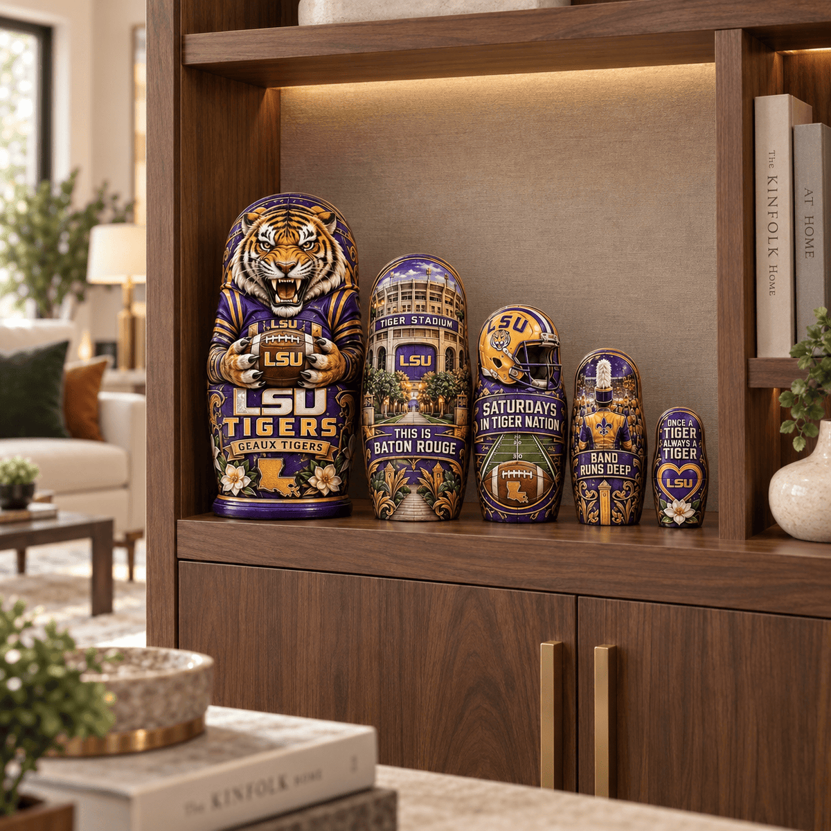 Premium LSUT Nesting Doll Set NHVH