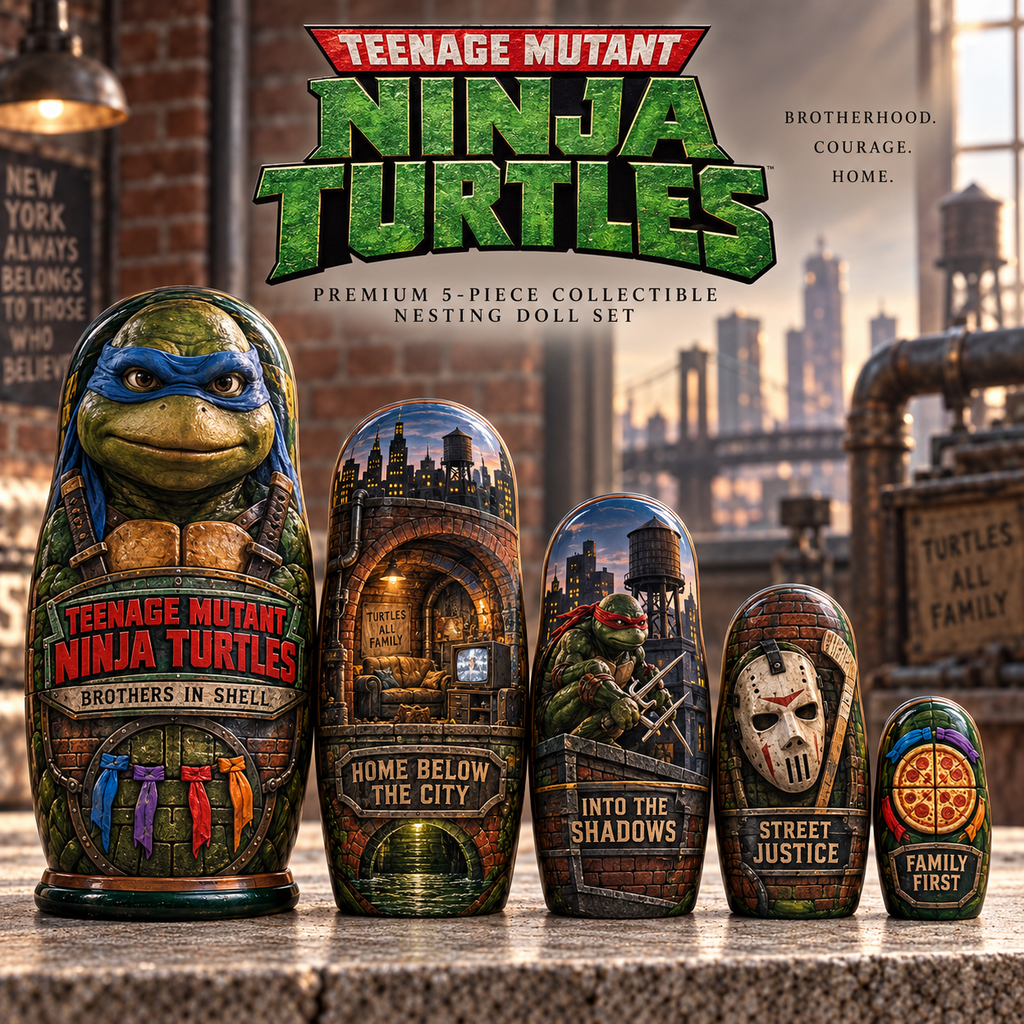 Premium TMNT Nesting Doll Set NHVH