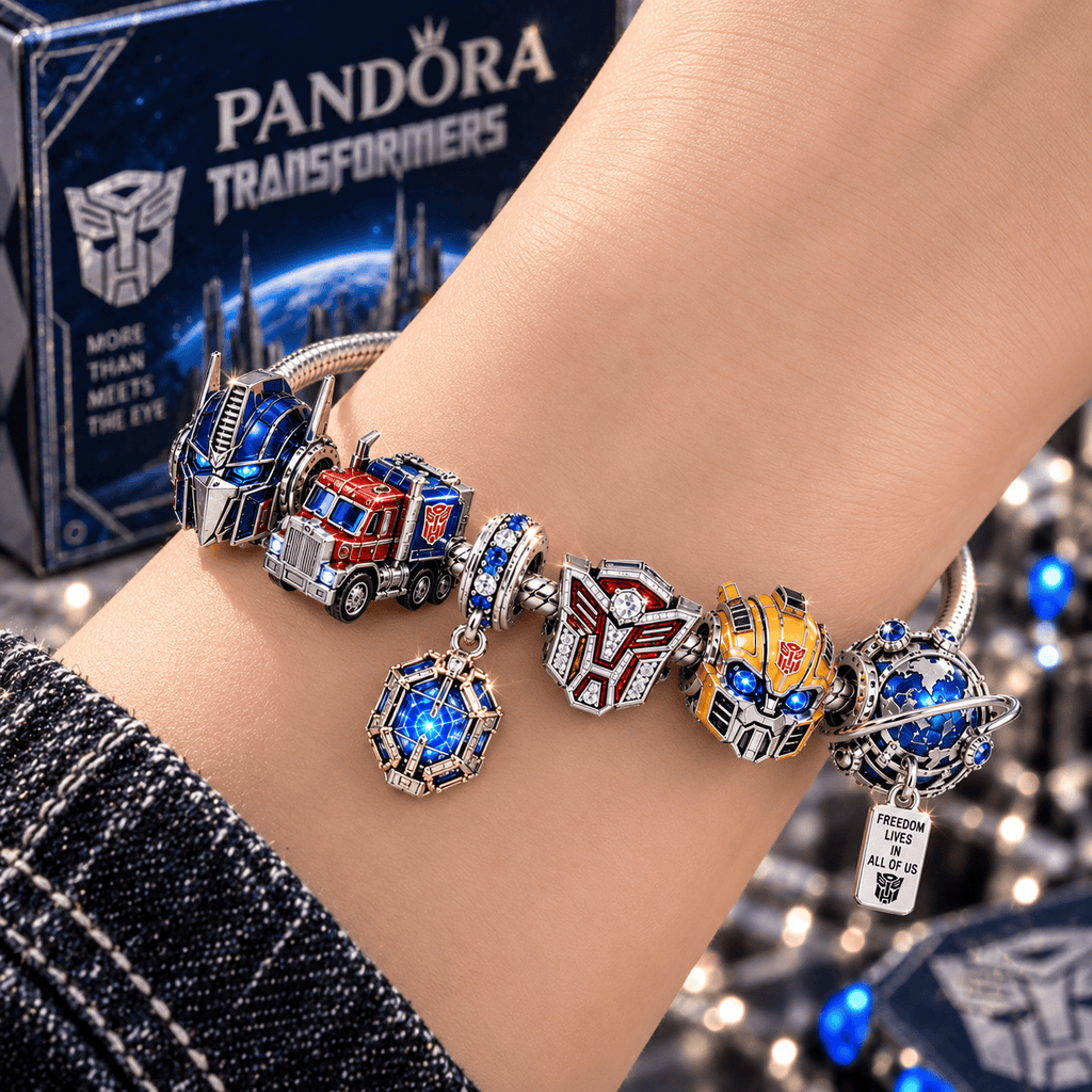 TFR Silver Charm Bracelet Set NTTB