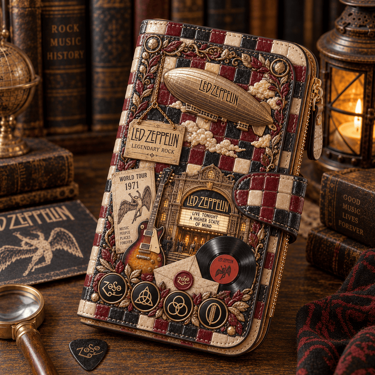Premium LZPL Embossed Wallet NPL