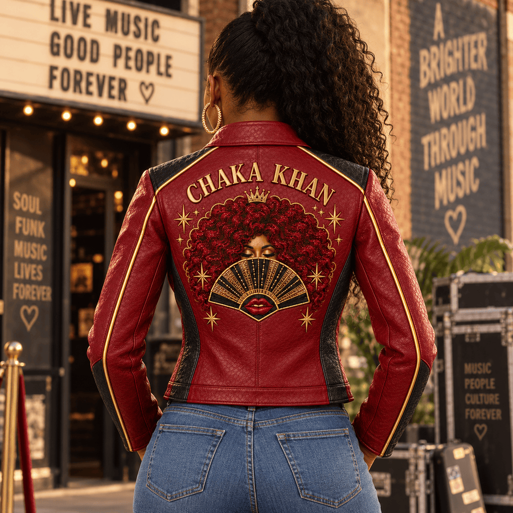 Premium CKK Cropped Leather Zipper Jacket PVNA