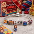 CKY Silver Charm Bracelet Set NTVA