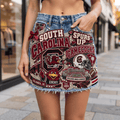 SCG Embellished Denim Skirt NTKO