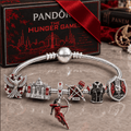 THG Silver Charm Bracelet Set NTVA