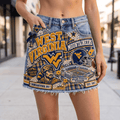 WVM Embellished Denim Skirt NTKO