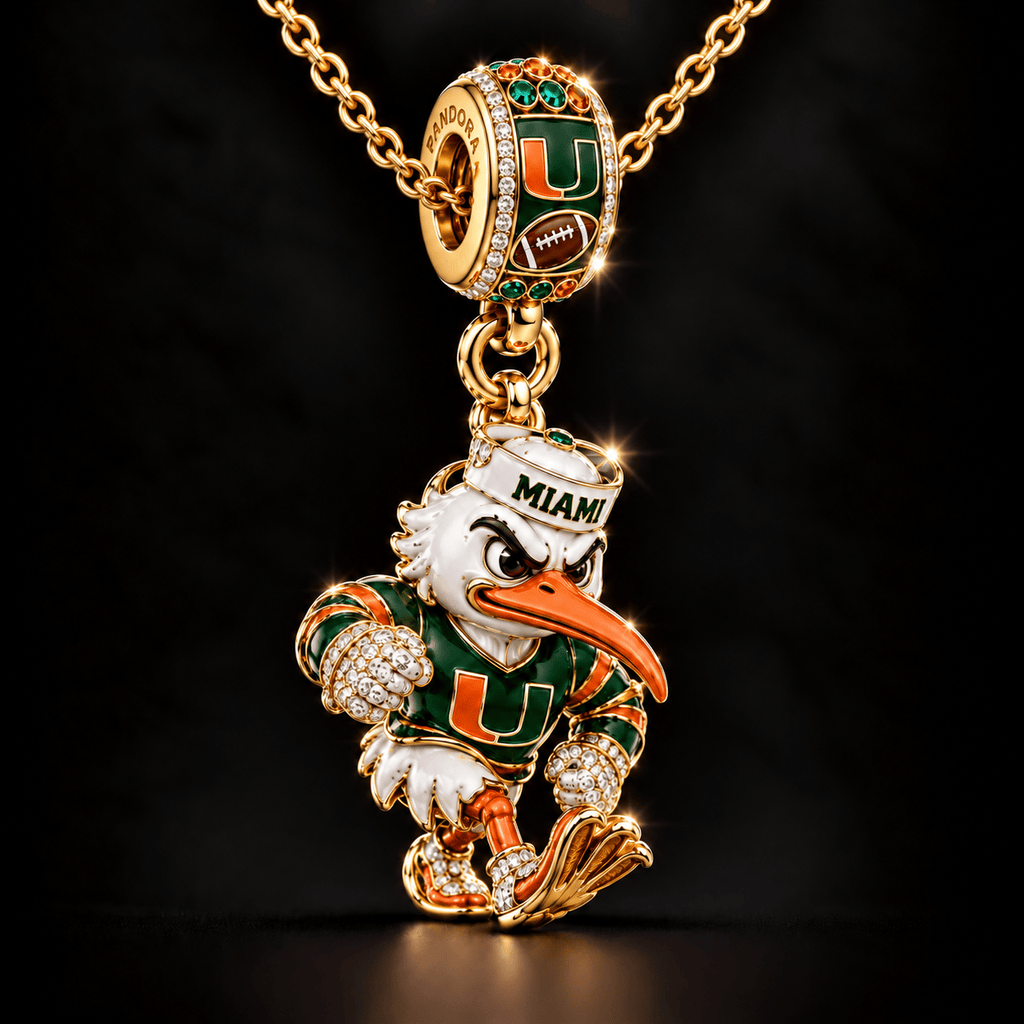 MHC Solid Gold Chain with Diamond Pendant BMD