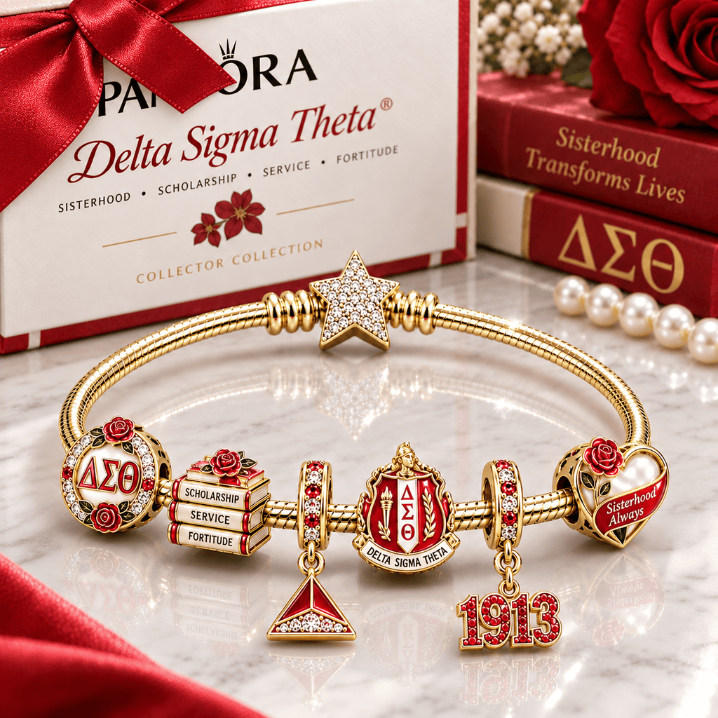 DSTT Gold Charm Bracelet Set BMD