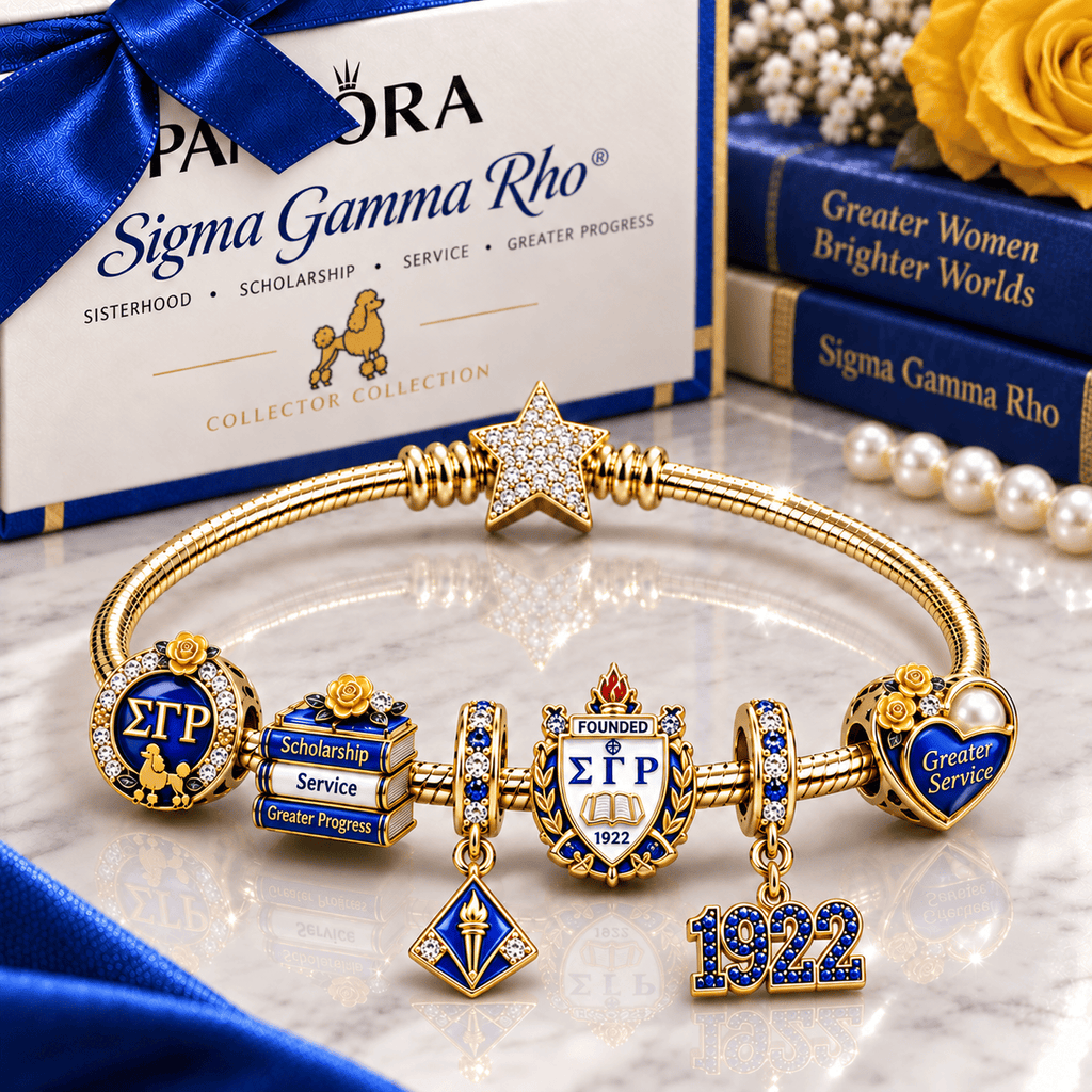 SGRO Gold Charm Bracelet Set BMD