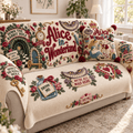 ALW Tufted Sofa Cover & Pillow Set HTTT